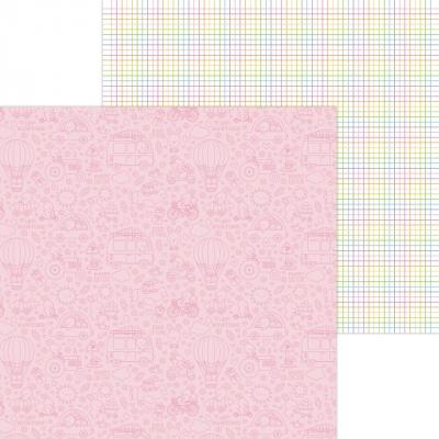 Doodlebug Hippity Hoppity Designpapier - Hoppy Day